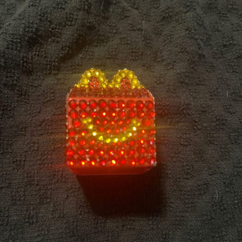 Bedazzled Lil’ McDonald’s Red Happy Meal Toy #3 - Handcrafted - Picture 6 of 6